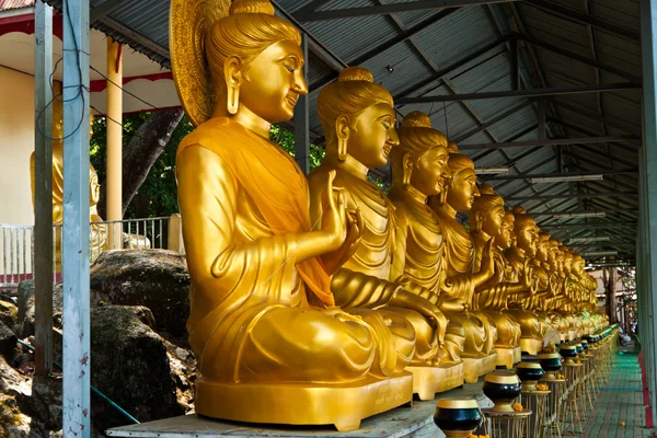 Statua di buddha dorata della Thailandia — Foto Stock