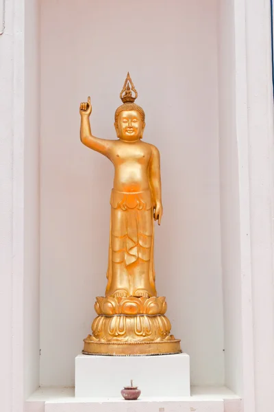 Statua di buddha dorata della Thailandia — Foto Stock