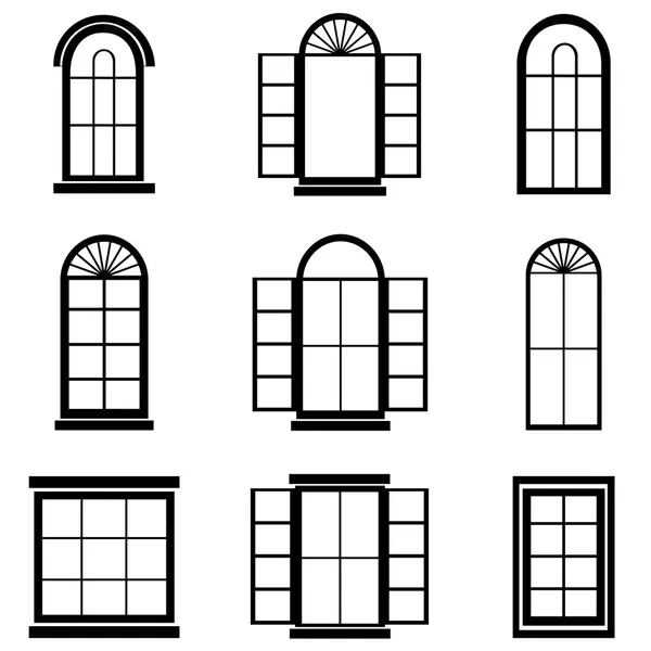 Fönstervektor — Stock vektor