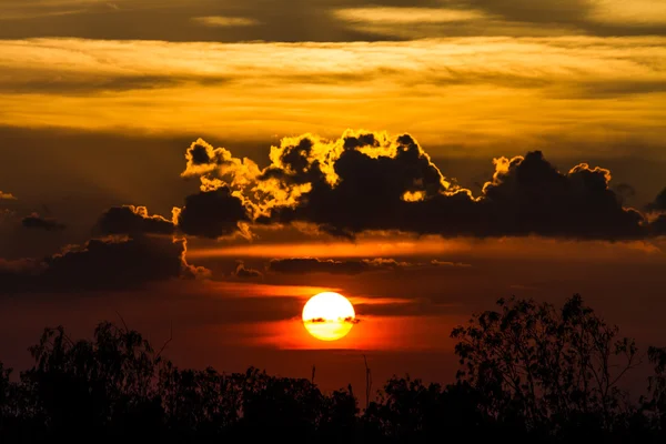 Pôr do sol — Fotografia de Stock