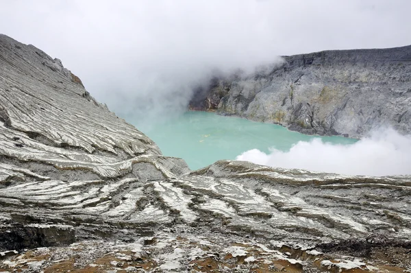 Kawah ijen volcano, Indonesia — Stock Photo, Image