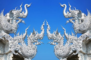 wat rong khun tapınak Tayland Art Mimarlık