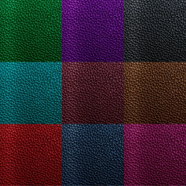 Collection texture cuir — Photo