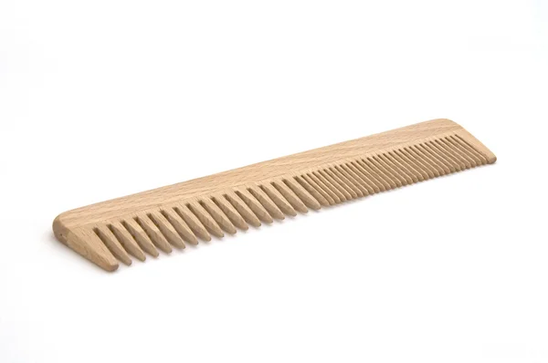 Pincel de cabelo de madeira — Fotografia de Stock