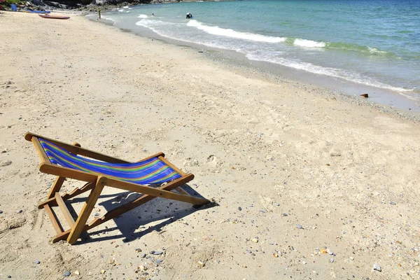 Krzesło beach — Zdjęcie stockowe