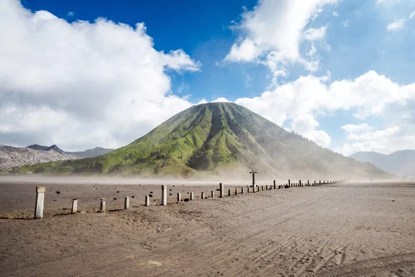 Zamontować batok wulkanów w bromo tengger semeru national park — Zdjęcie stockowe
