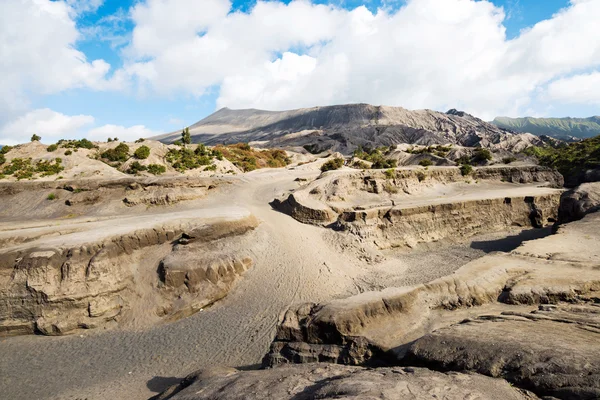 Hora bromo sopky bromo tengger semeru národním parku — Stock fotografie