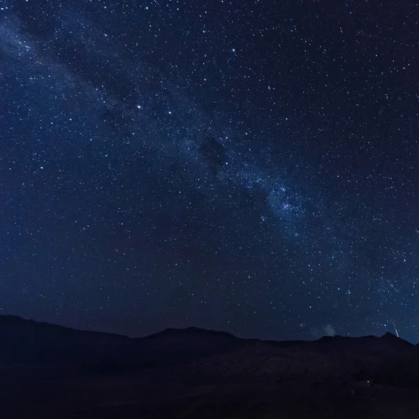 Star yollar bromo yukarıda gösterilen aşırı uzun pozlama görüntü