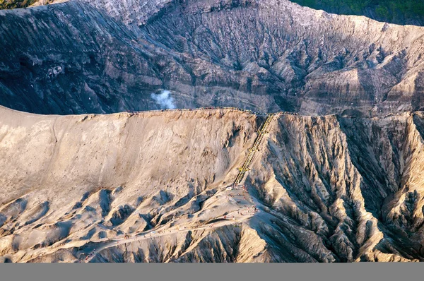 Hora bromo sopky bromo tengger semeru národním parku — Stock fotografie