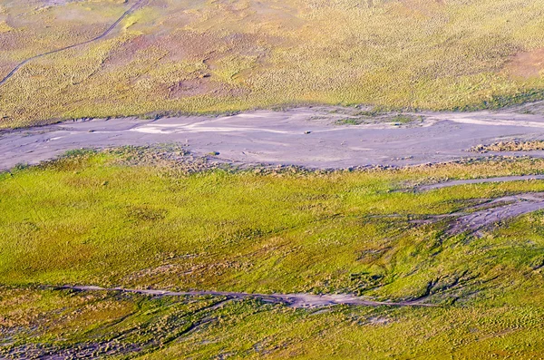 Konsistens av vägen runt mount bromo vulkaner — Stockfoto