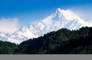 kanchenjunga aralığı: sikkim, India, Himalaya Dağı