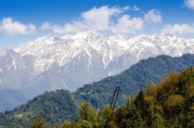 manzara Dağı'nda: sikkim, India