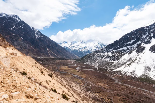 Chopta Valley nel nord Sikkim India — Foto Stock
