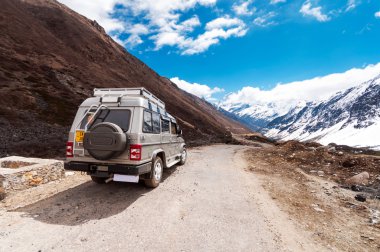 turist cip, chopta Vadisi'nde: sikkim, India