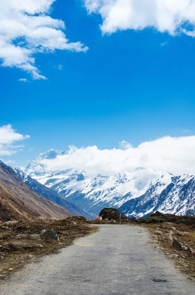 Vallée de Chopta dans le nord du Sikkim Inde — Photo