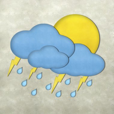 Hava hamuru craft hamuru doku arka plan üzerinde sopa