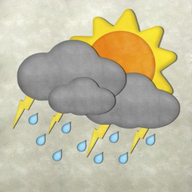 Hava hamuru craft hamuru doku arka plan üzerinde sopa