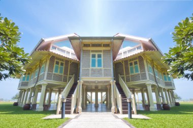 Saray marukhathaiyawan cha-am, phetchaburi, thailand.