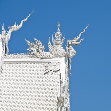 wat rong khun, chiang rai, Tayland Tayland tapınak adıdır