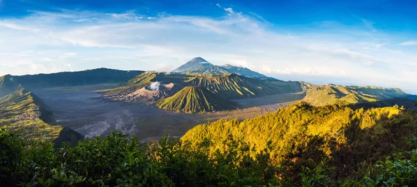 Hora bromo sopky bromo tengger semeru národním parku — Stock fotografie