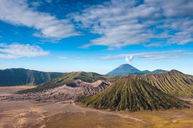 Mount bromo volkanlar bromo tengger semeru Milli Parkı