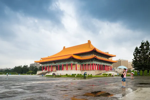 Taipei Chiang Kai Shek memorial hall — Stock Photo, Image