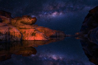 sam panbok rock alan, Büyük Kanyon Tayland üzerinden milkyway