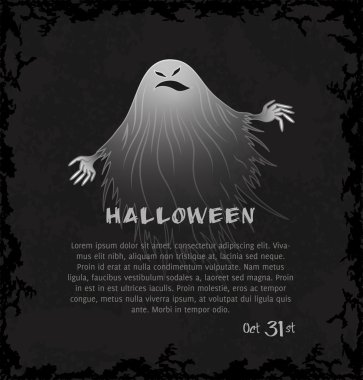 kartı ile ürkütücü hayalet