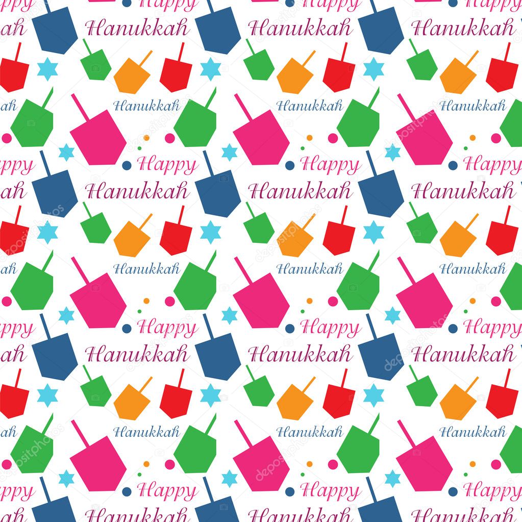 Vector illustration of Hanukkah