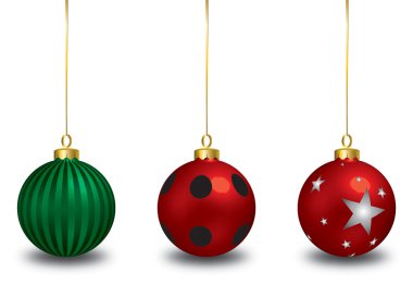 Noel topları dekorasyon