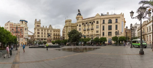 Córdoba Spanien 2021 Blick Auf Den Teldillas Platz Plaza Las — Stockfoto