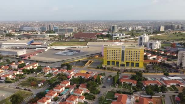 Talatona Luanda Angola 2021 Aerial Drone Footage Talatona City Residential — Stockvideo