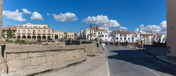 Ronda Malaga Spanje 2021 Panoramisch Uitzicht Stad Ronda Buurt Van — Stockfoto