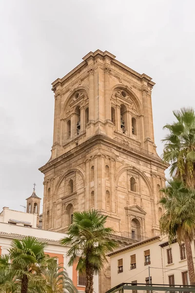 Jaen Ισπανία 2021 Θέα Στον Καθεδρικό Ναό Jaen Πίσω Όψη — Φωτογραφία Αρχείου
