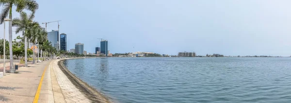 Luanda Angola 2022 Vista Panoramica Sulla Baia Luanda Luanda Percorso — Foto Stock