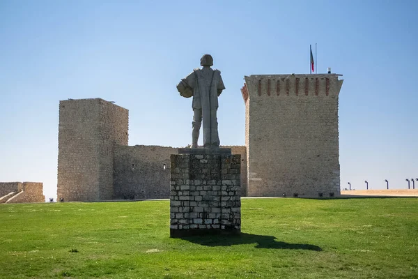 Ourem Santarm Portugal 2022 Amazing View Ourem Medieval Castle Nuno — Stock Photo, Image