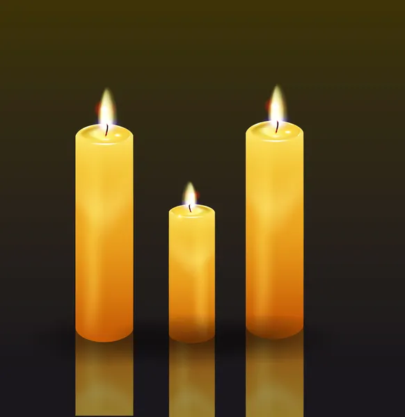 Velas — Vector de stock