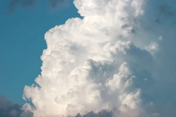 Cumulus Nuages Dans Ciel Coucher Soleil Journée Photo De Stock