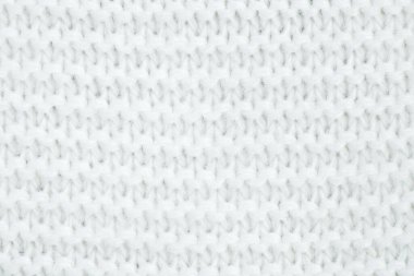 beyaz örgü kumaş, yün doku.