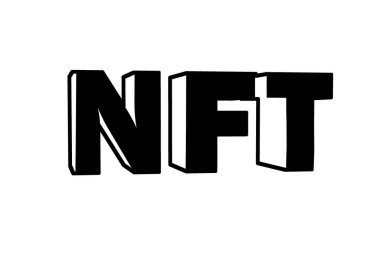 3B efektli NFT harfleri.