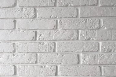Yapay beyaz tuğla dokusu, duvar.
