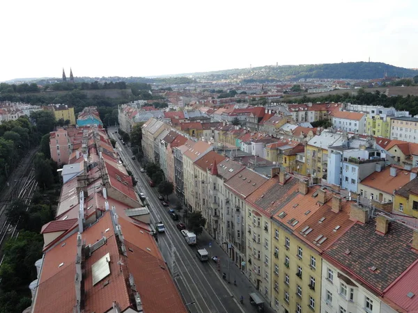 Citiscape View Nusle Bridge Prague Czech Republic — Stock Photo, Image