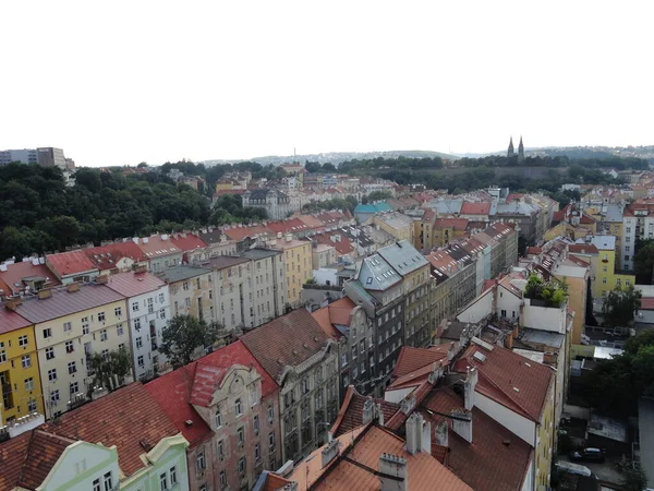 Citiscape View Nusle Bridge Prague Czech Republic — Stock Photo, Image