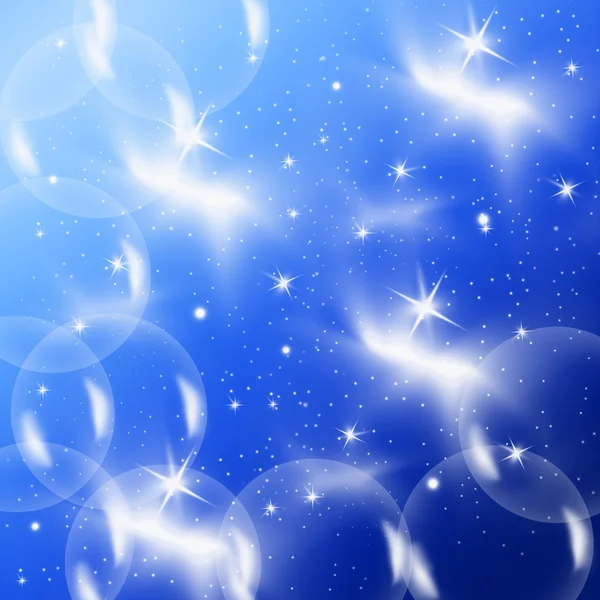 Abstract background of sky with stars — Stock Photo, Image