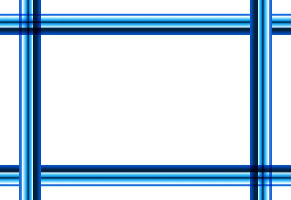 蓝色抽象背景架 — 图库照片