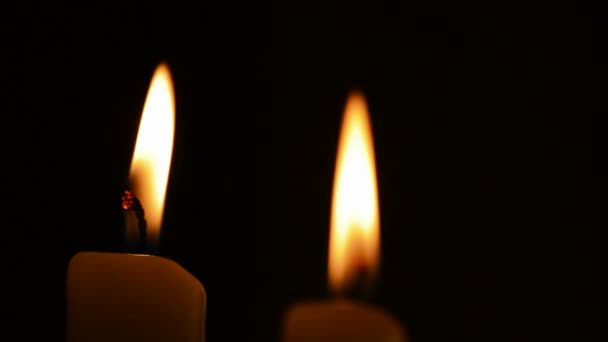 Candele. — Video Stock