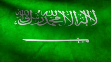 Suudi Arabistan bayrağı.
