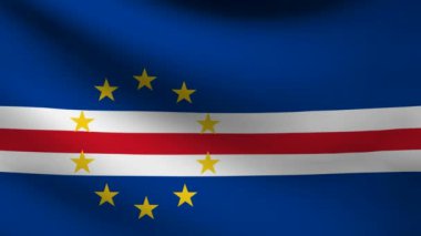 vlag van Kaapverdië.