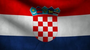Hırvatistan Bayrağı.