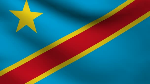 Drapeau Congo . — Video